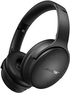NEW Bose QuietComfort Wireless Noise Canceling Headphones, Bluetooth Over Ear Headphones with Up To 24 Hours of Battery Life, Black