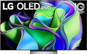 LG C3 Series 65-Inch Class OLED evo 4K Processor Smart Flat Screen TV for Gaming with Magic Remote AI-Powered OLED65C3PUA, 2023 with Alexa Built-in